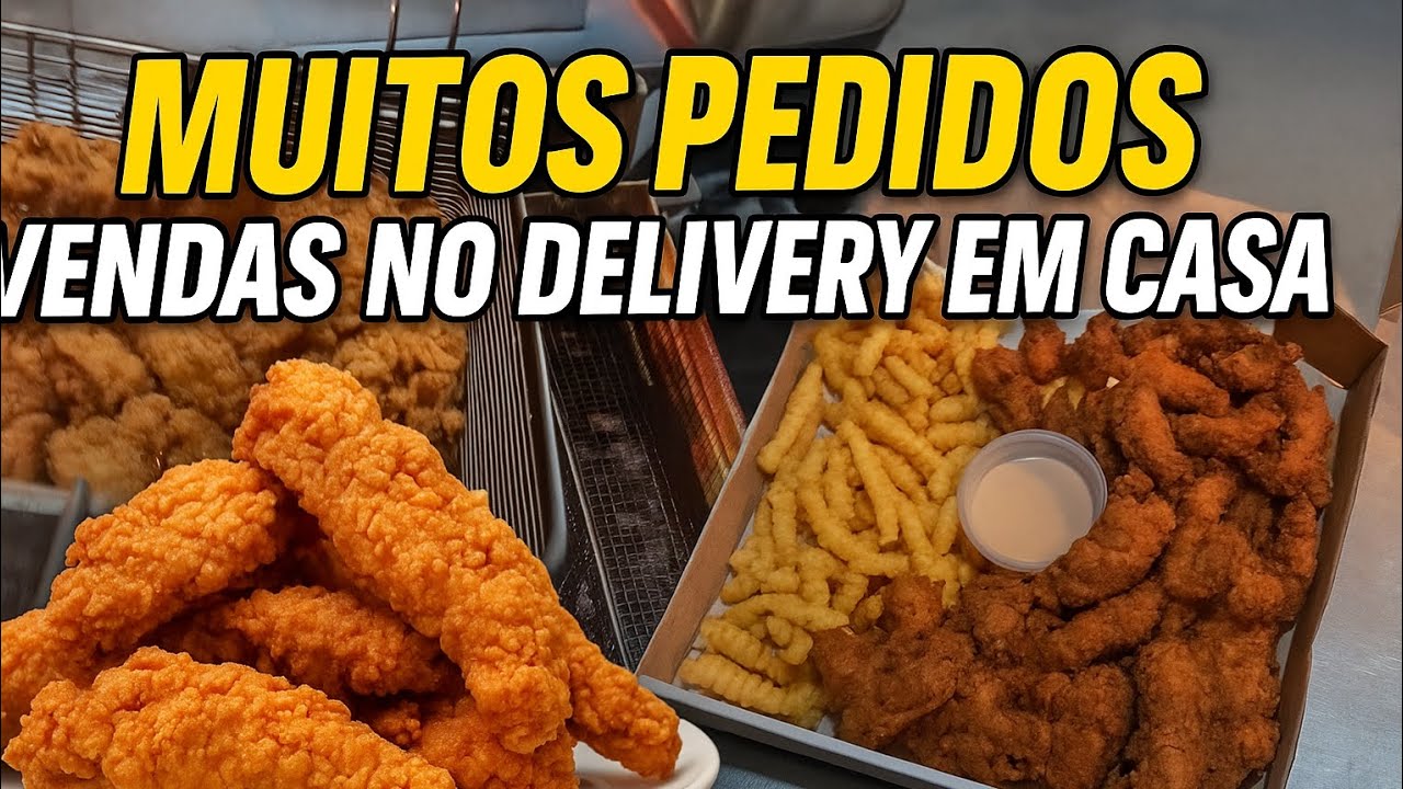 Muitos Pedidos! Veja Como Lucrar com Delivery de Frango Frito em Casa