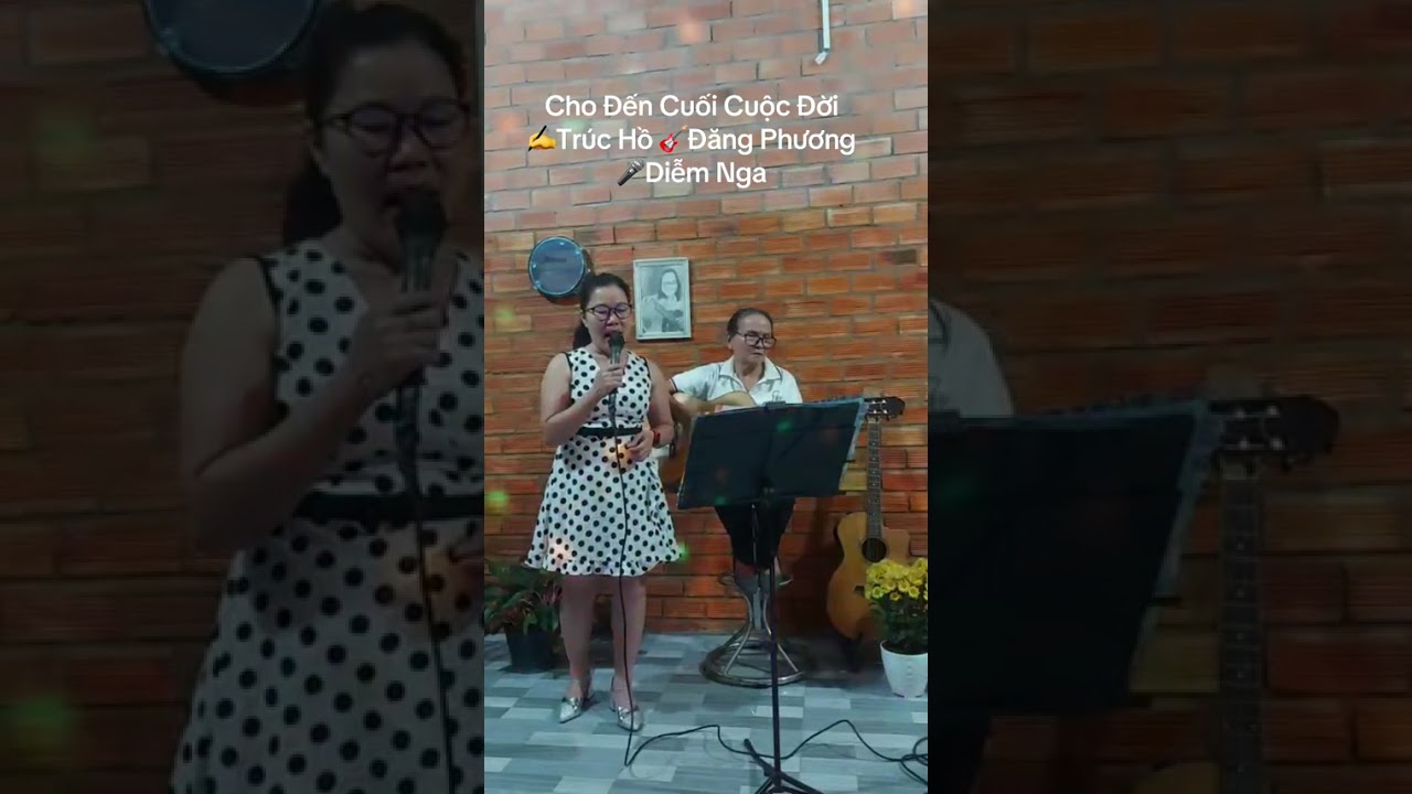 Cho Đến Cuối Cuộc Đời -Trúc Hồ🎤Diễm Nga🎸Đăng Phương