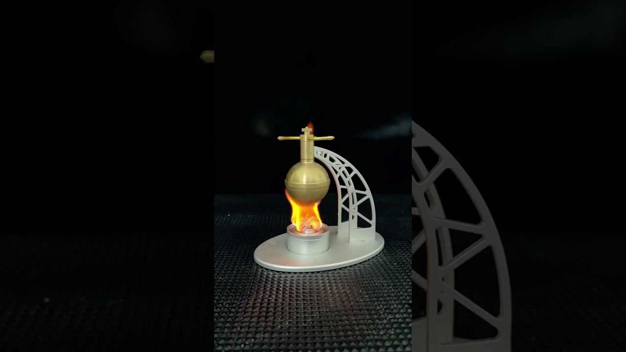 Hero's Steam Engine (Aeolipile) Model