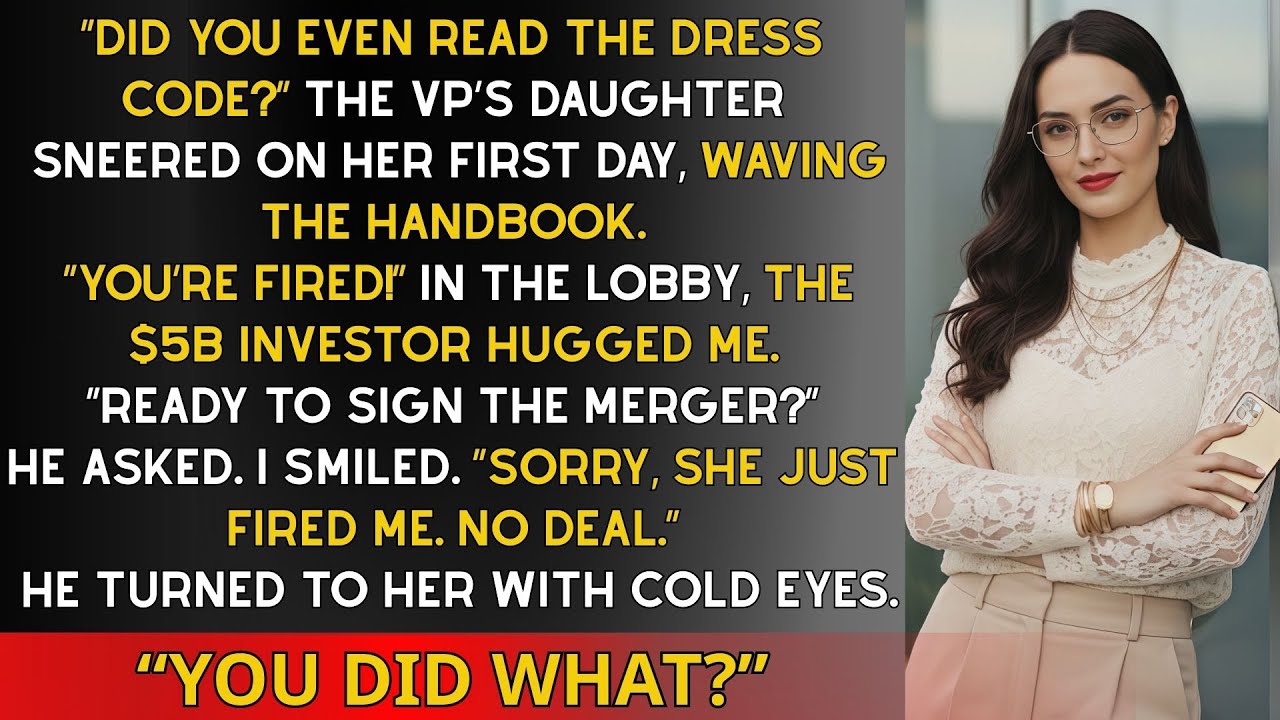 She Fired Me—Then Destroyed a $5B Merger. Now Everyone Knows Why 💼🔥