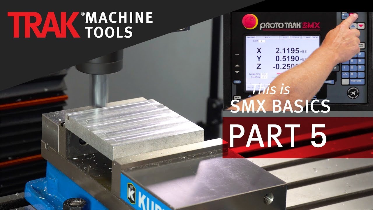 Blended Two Lines | ProtoTRAK SMX CNC | Basic Programming 5