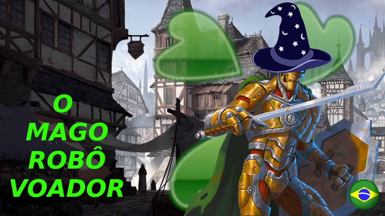 O Mago Robô Voador  ||  DnD Greentext