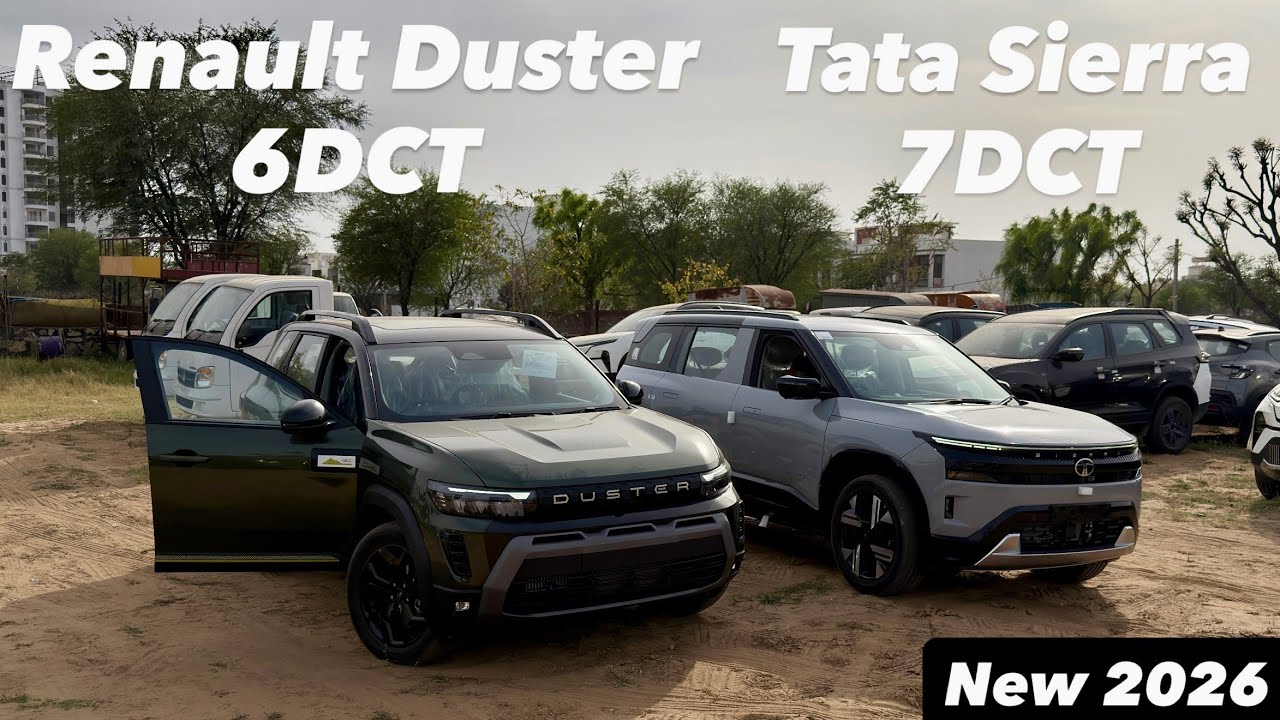 New 2026 🚘 Tata Sierra 7DCT vs Renault Duster 6DCT Review