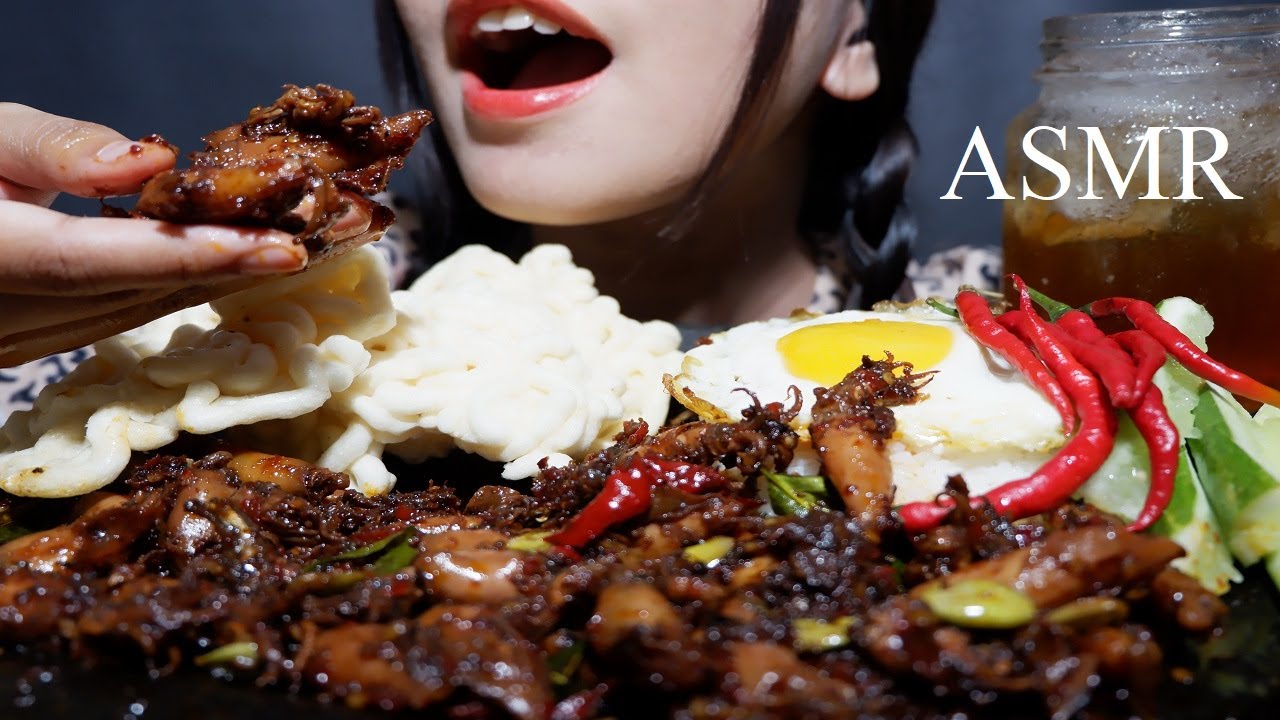 ASMR SAMBEL BABY CUMI PETE GLEDEK🔥| Asmr Indonesia mukbang | #Request Indonesian food