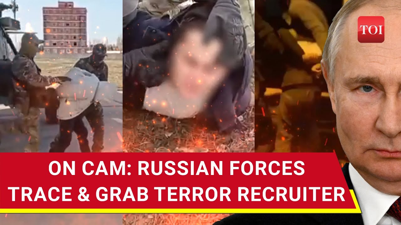 Putin’s Team Arrest The Man Who Recruited Moscow Terrorists & 3 Others | Watch