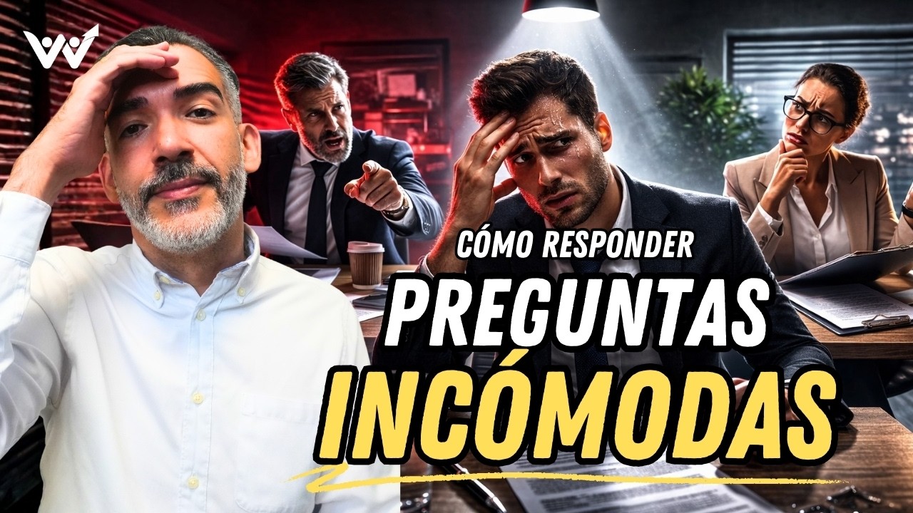 Te Enseño a Responder PREGUNTAS INCÓMODAS en una Entrevista (Sin Quedarte en Blanco)