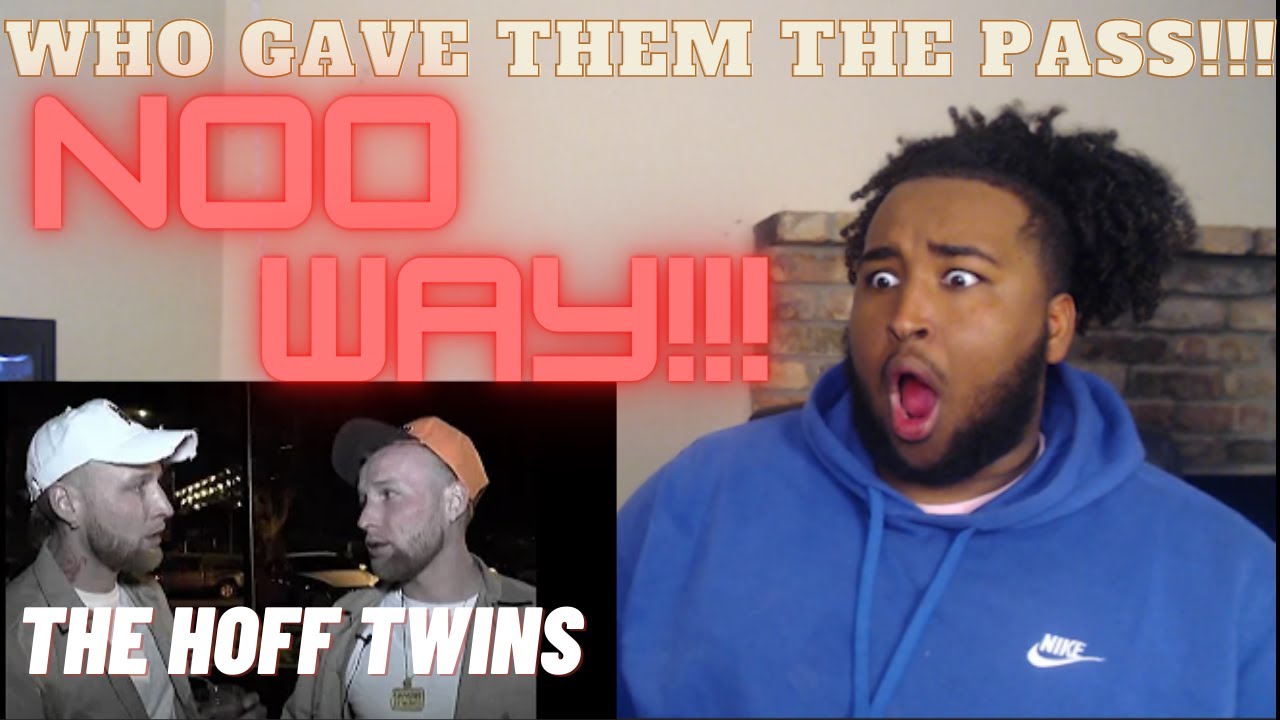 AIN'T NO WAY THEY JUST SAID THAT!!! | THE HOFF TWINS REACTIONS #JJLiiVE #REACTION #THEHOFFTWINS
