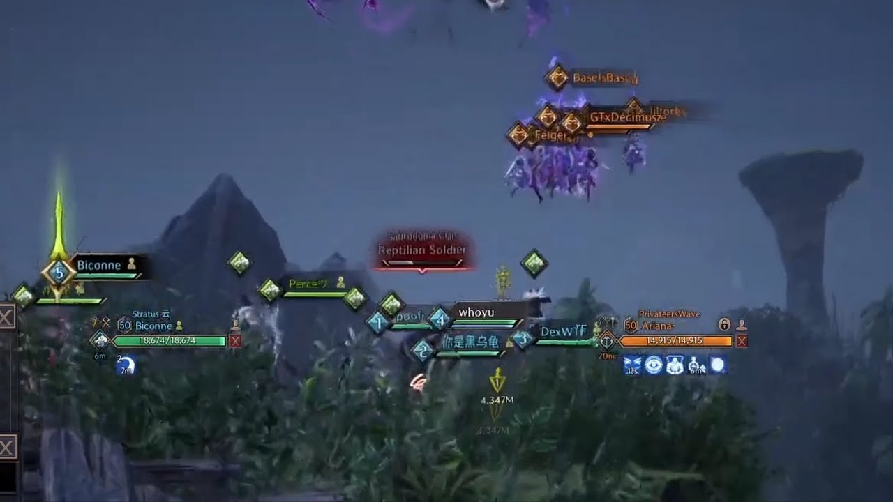 The Fight for Sarudoma Island! Stratus 云 vs Privateers Tide, Privateers Wave, Privateers GT