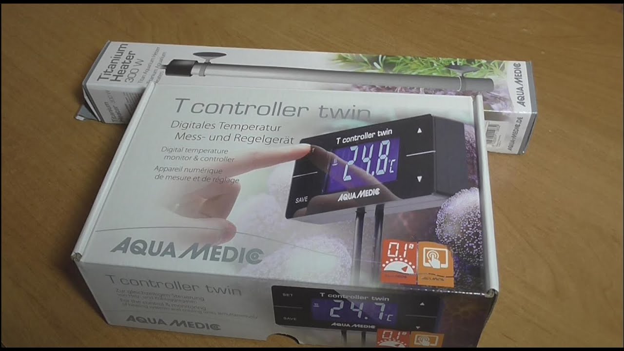 Обзор терморегулятора Aqua Medic T controller twin