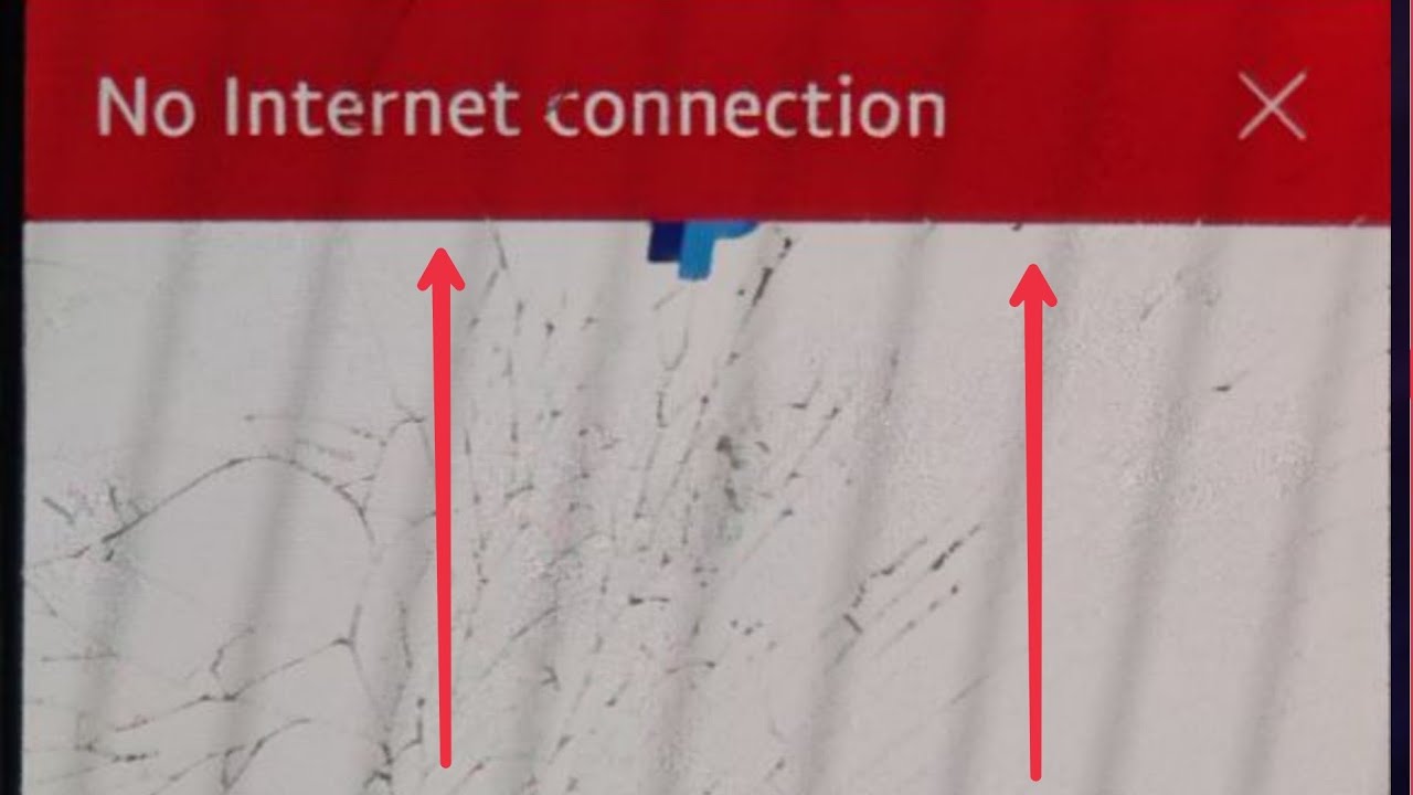 Paypal Fix No Internet Connection Problem Solve
