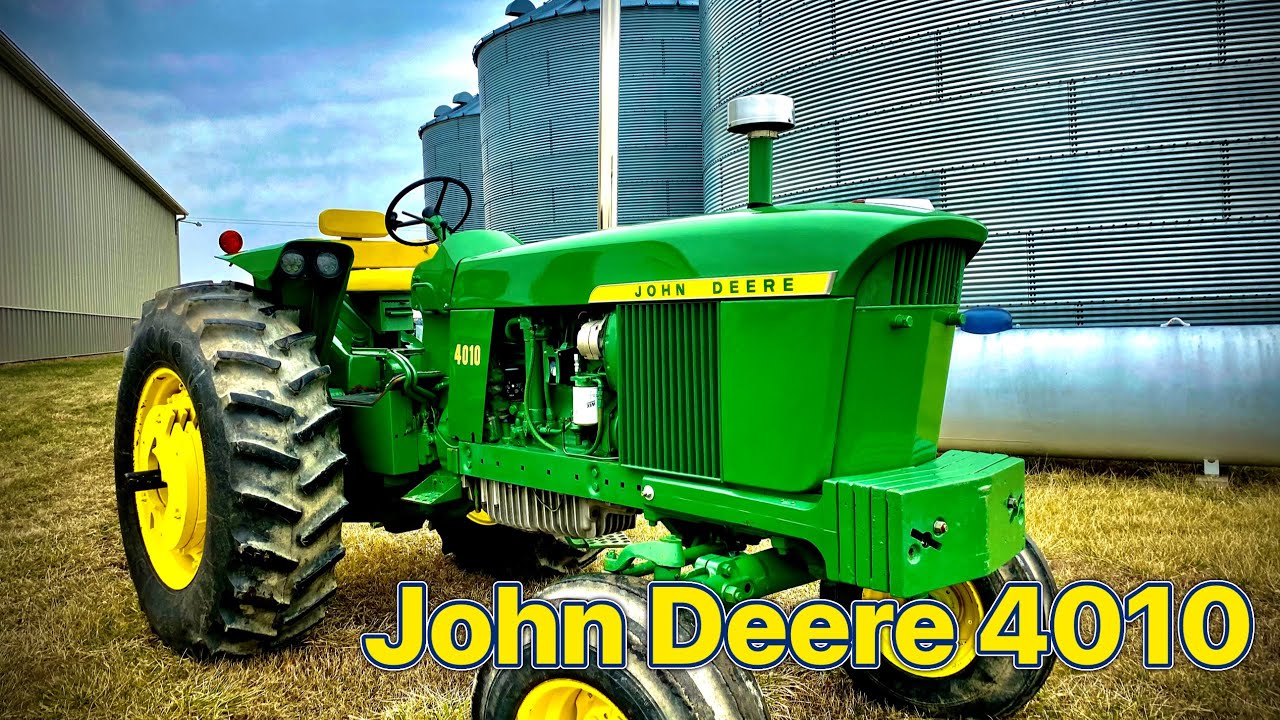 John Deere 4010 tractor. TURBO?