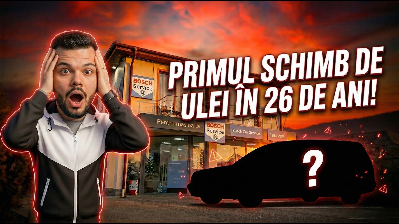 Mercedes FĂRĂ SCHIMB DE ULEI în 26 ani + Citroën adus pe platformă din Serbia