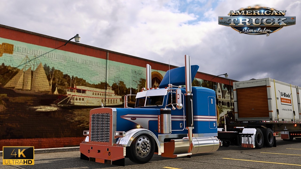 ATS | Pinga 379 Custom Peterbilt | Louisiana DLC | 4K Realistic Driving #ats