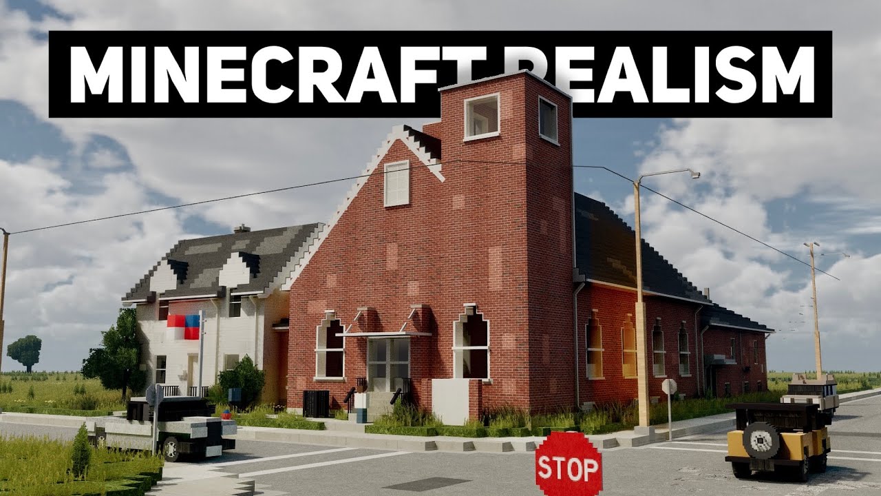 Реалистичное строительство моего родного города в Minecraft
