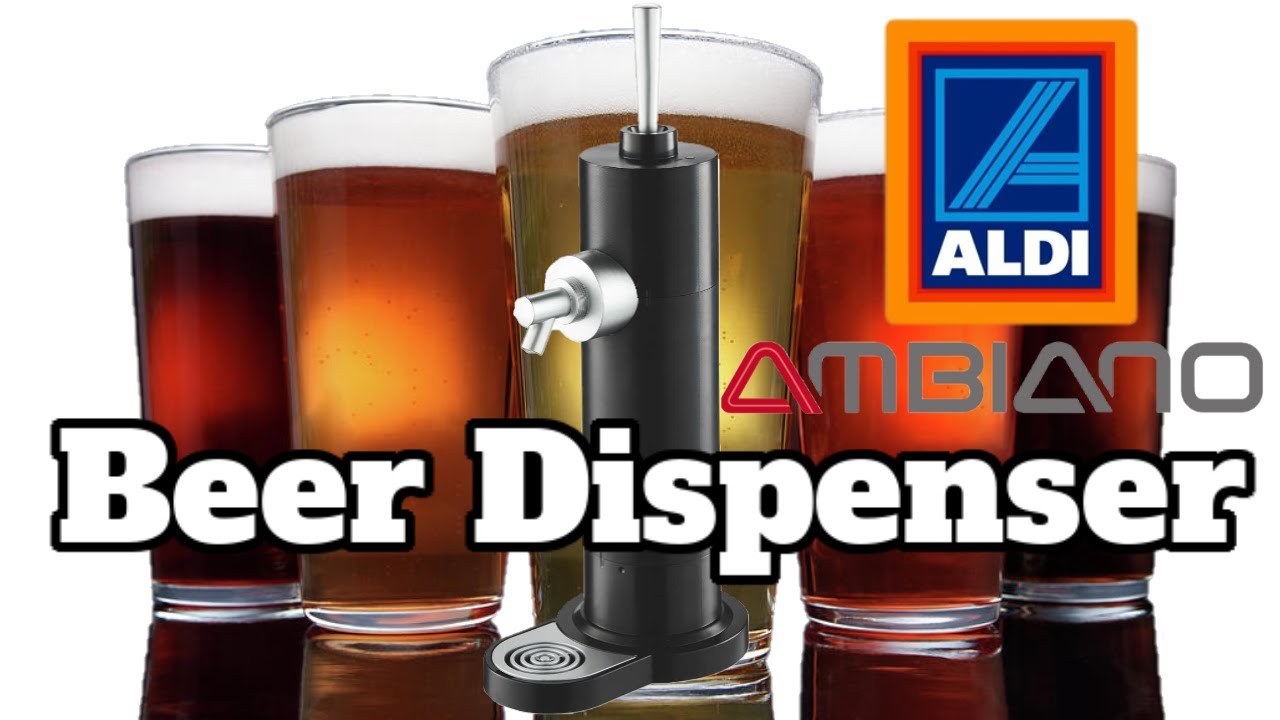 Aldi Beer Dispenser | Enjoy the perfect pour at home!