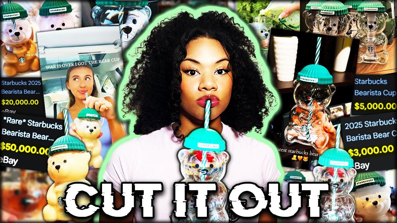 The Starbucks Glass Teddy Bear Cup Is Unraveling Society