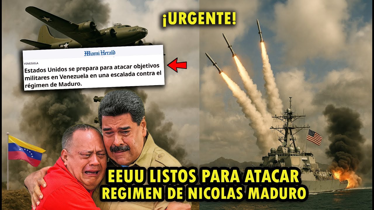 EEUU se prepara para bombardear instalaciones militares en Venezuela!!!