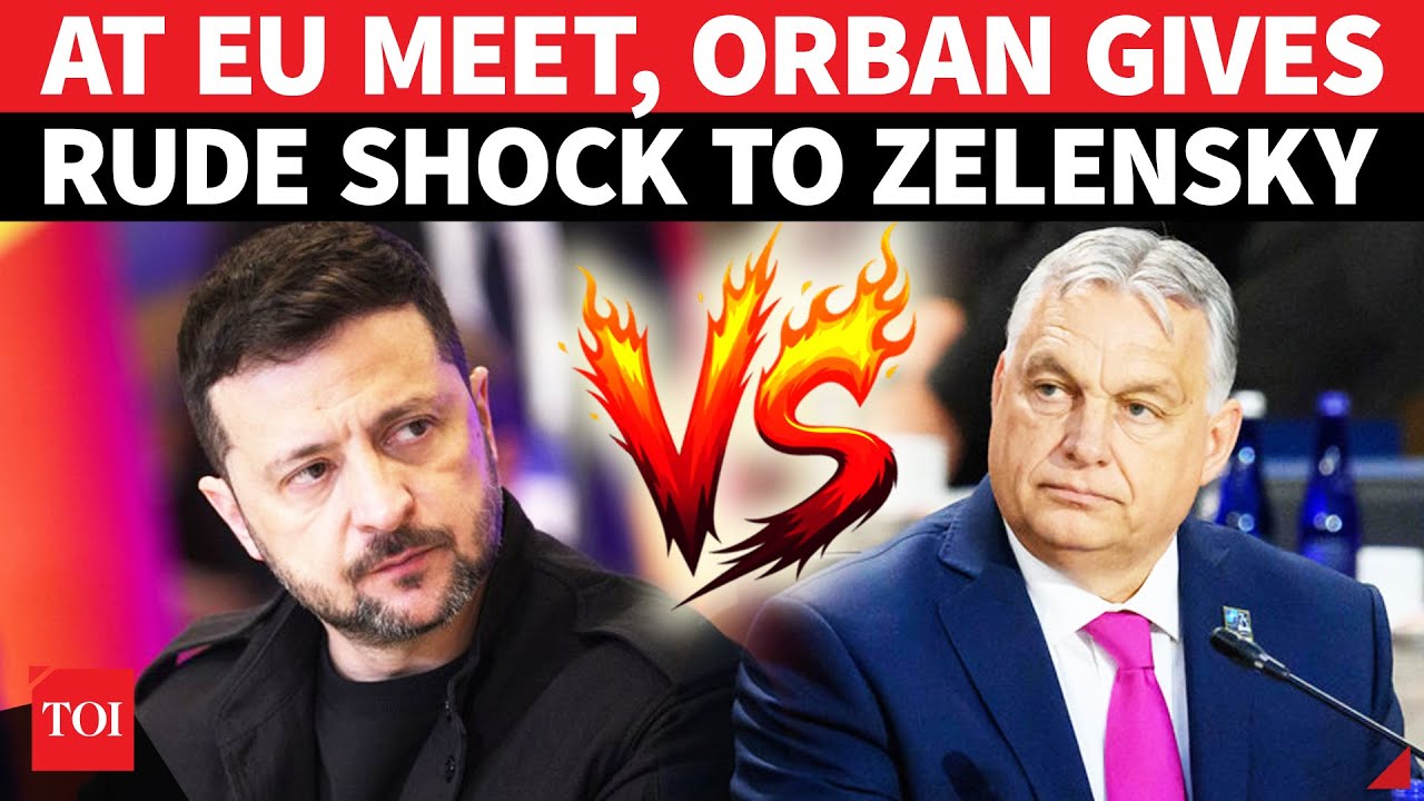'Listen, Hungary Won't Abandon Russia': Orban Humiliates Zelensky To His Face At Europe Meet