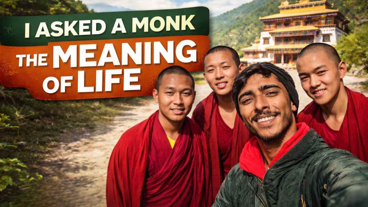 I Asked a Monk the Meaning of Life (casual vlog)