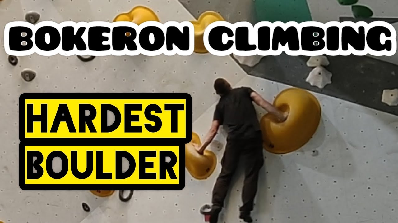 My HARDEST boulder EVER