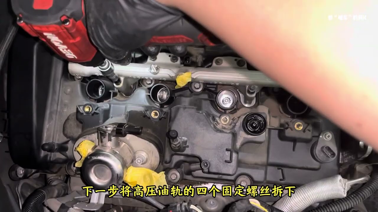 DIY BMW B48 engine valve cover replacement nanny level tutorial