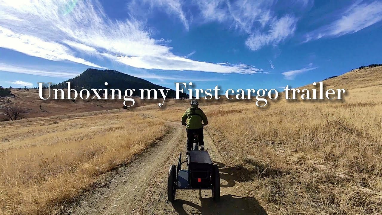 Unboxing my First cargo trailer From #Pacycle