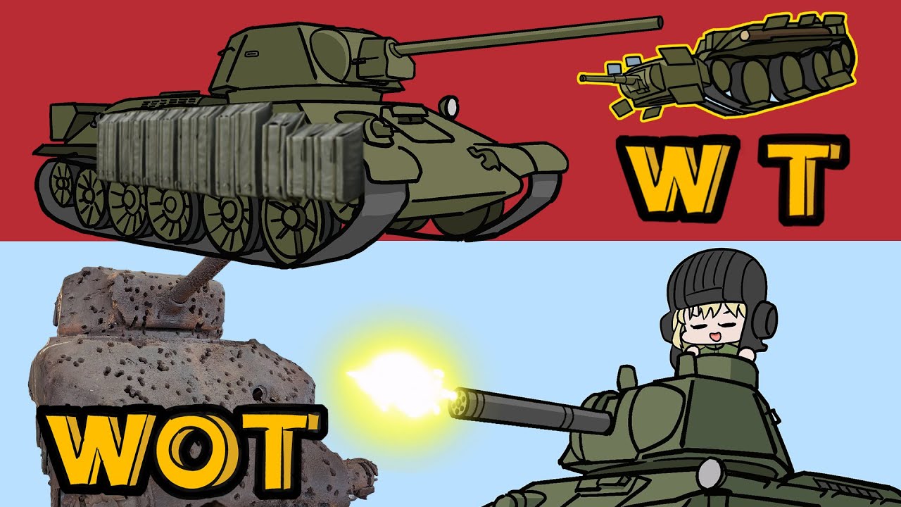 Legendary T-34-57(1943) in WOT VS WT
