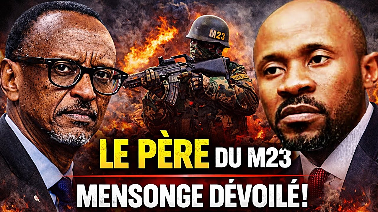 RWANDA : LA VÉRITÉ BRUTALE DE  PATRICK MUYAYA SUR LE PÈRE DU M23 !