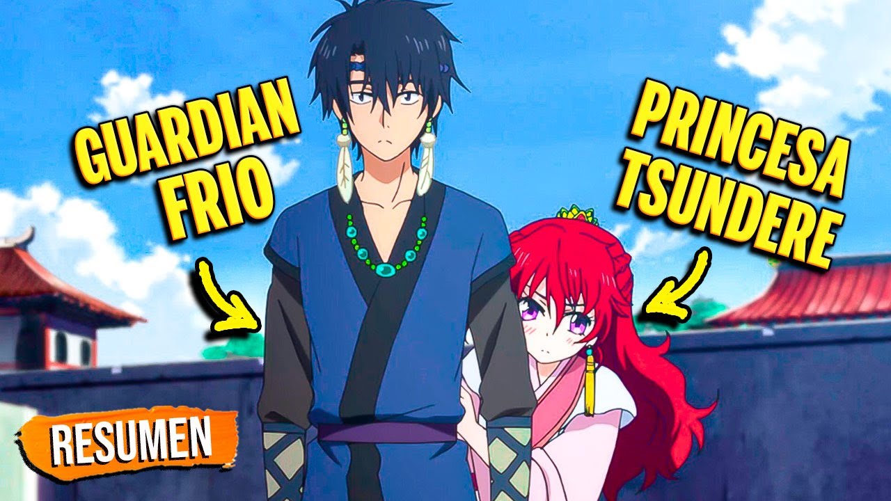 🍄La PRINCESA TSUNDERE que se ENAMORÓ de su GUARDIAN CHAD🍄 AKATSUKI NO YONA RESUMEN