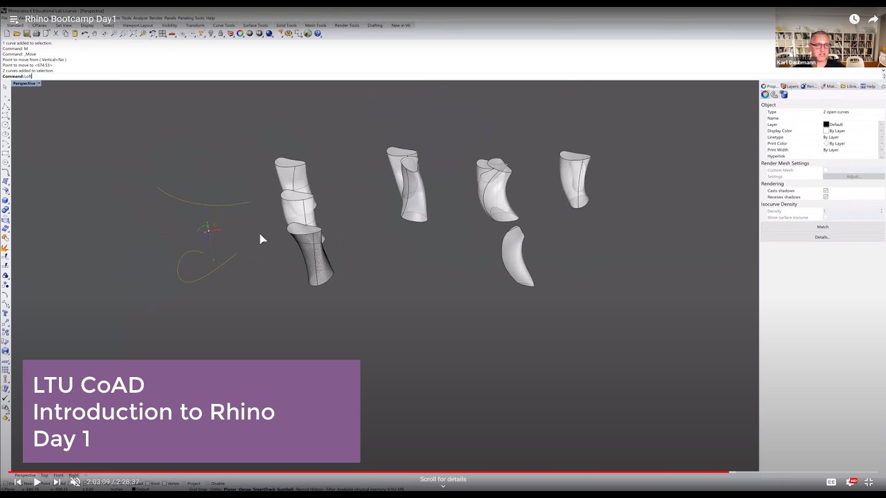 Rhino Bootcamp Day1