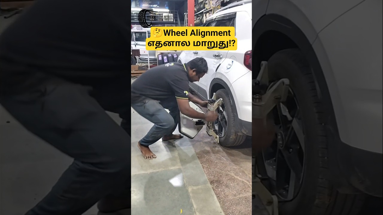 🤔why change always wheel Alignment⁉️