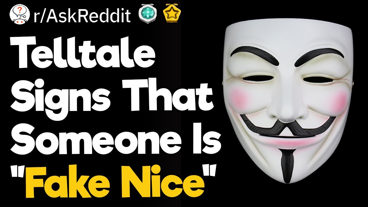 You Can Stop Pretending to Be Nice