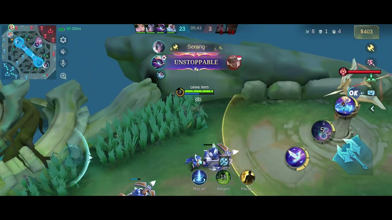 Odette 029 legendary win streak solo kill instant kill clutch control