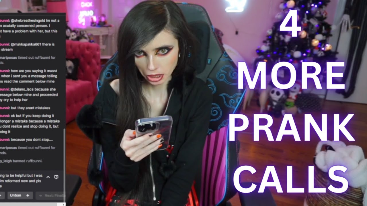 Eugenia Cooney PRANK CALLED FOUR TIMES & TROLLED By User On Stream | November 3, 2022