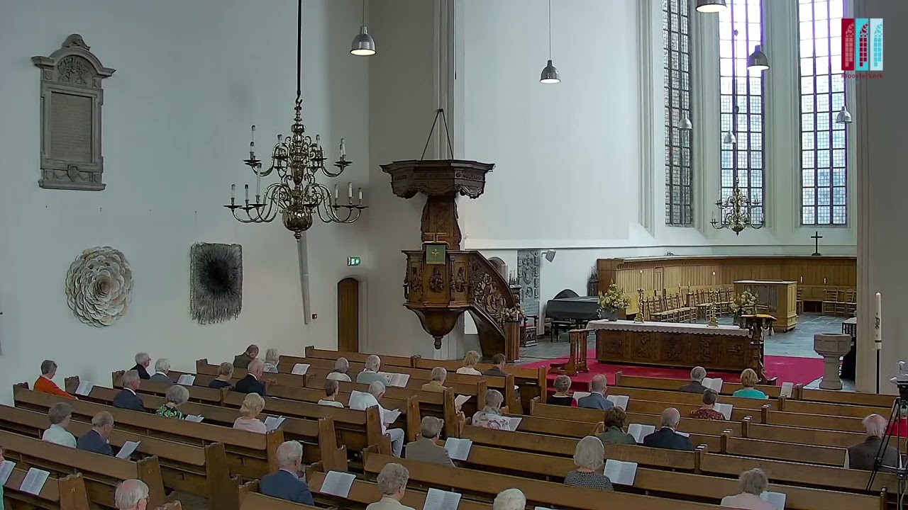 Liedboek 827:1,2,4, 'Mensen, wij zijn geroepen om te leven', uit dienst 4-7-21