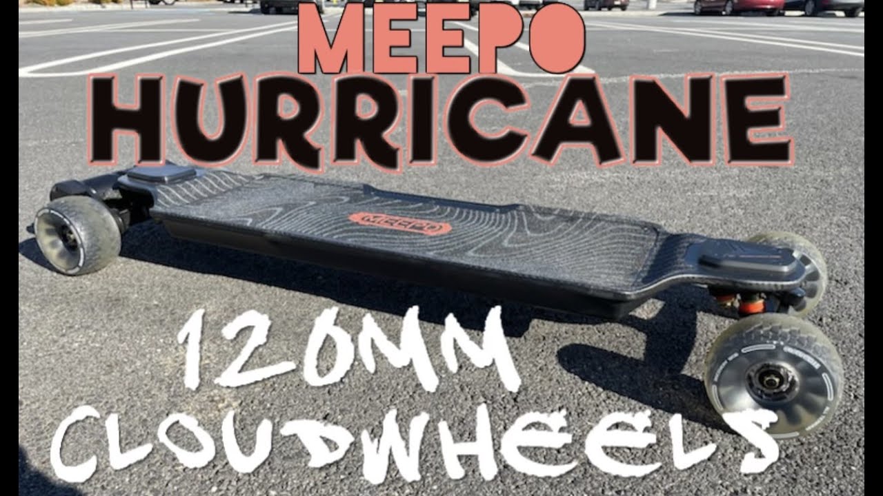 MEEPO HURRICANE 120MM CLOUDWHEELS RANGE TEST & TOP SPEED TEST