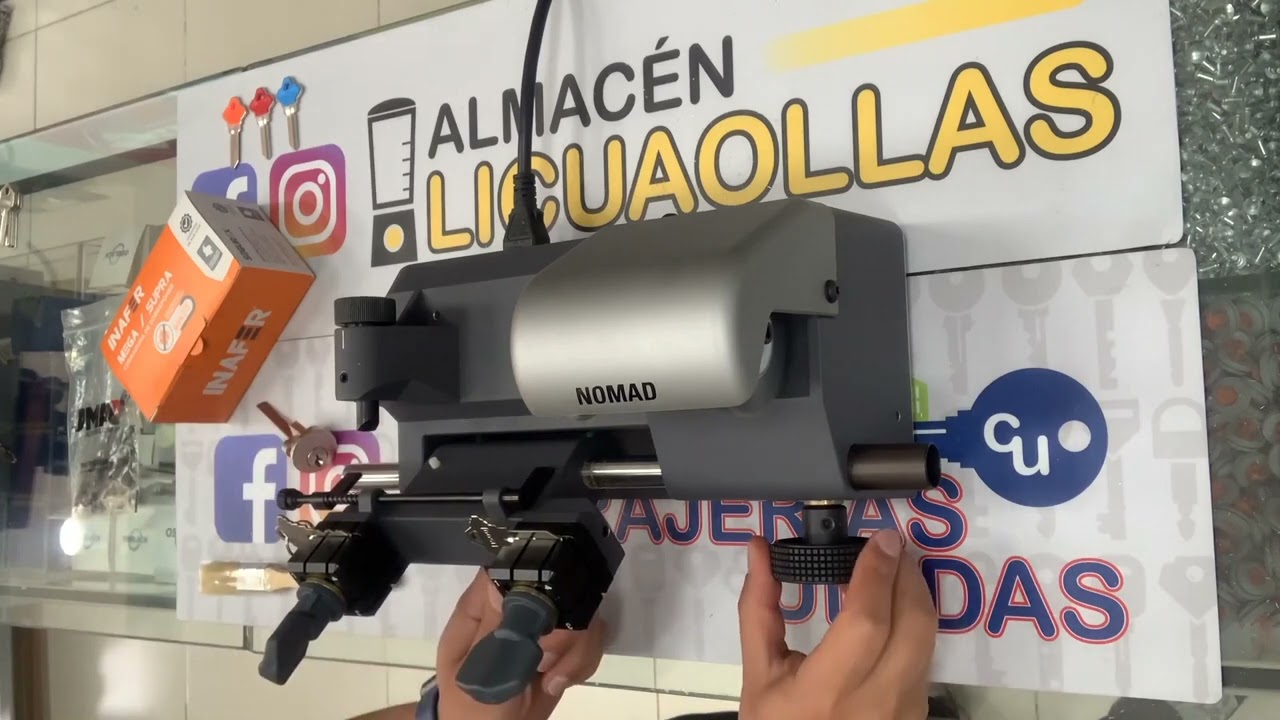 Máquina JMA NOMAD Modo de Uso