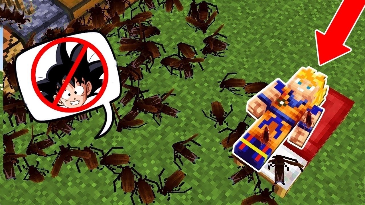 APOCALIPSE DE 10000 BARATAS ASSASSINAS ATACARAM NOSSAS CASAS NO MINECRAFT!!