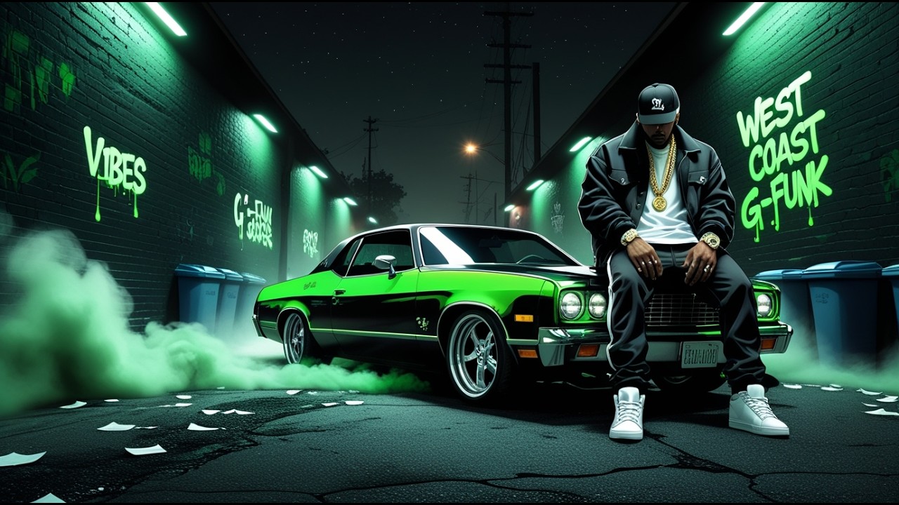 G-Funk 808 Bass Boosted | Cali Street Lowrider Cruise Music