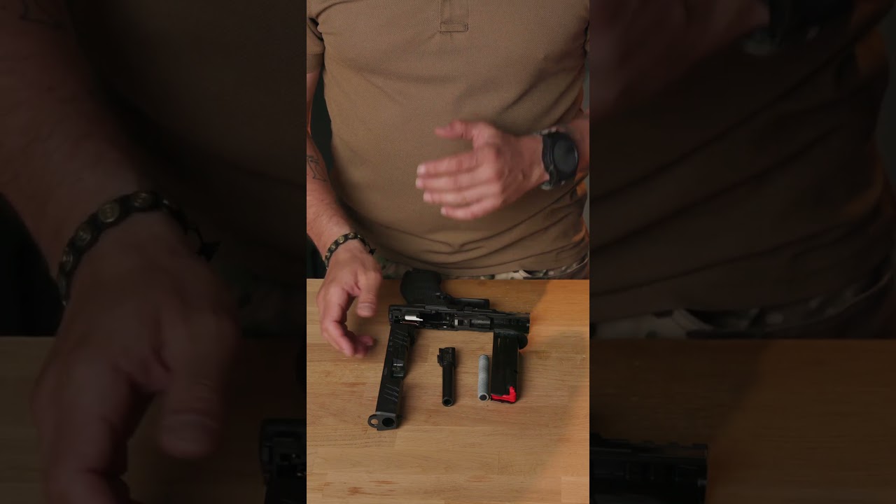 Demontare și remontare pistol Walther PDP