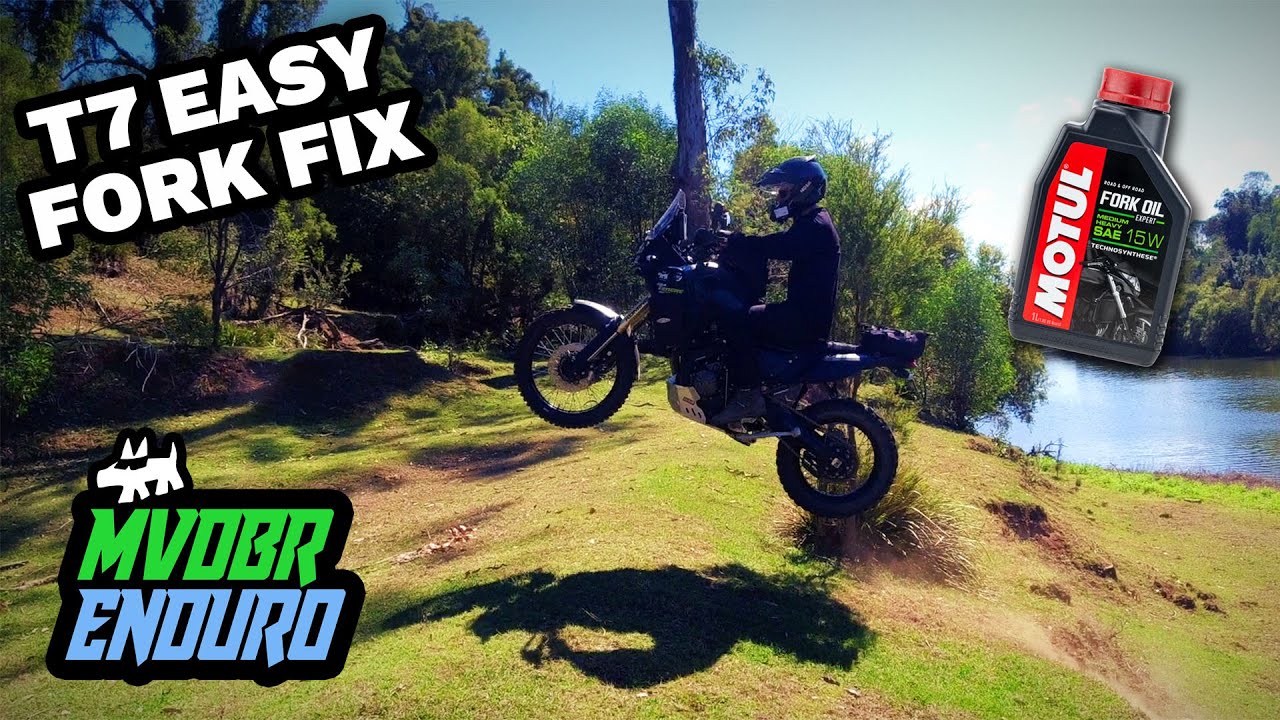 Tenere 700 Cheap Fork Fix: Improve Bottoming Resistance With Heavier Oil