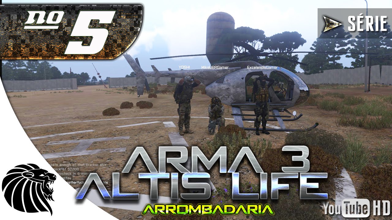 Arrombados no Arma 3 / CAFEÍNA  / ArmA 3 Altis Life / Ep #5 [PT-BR]