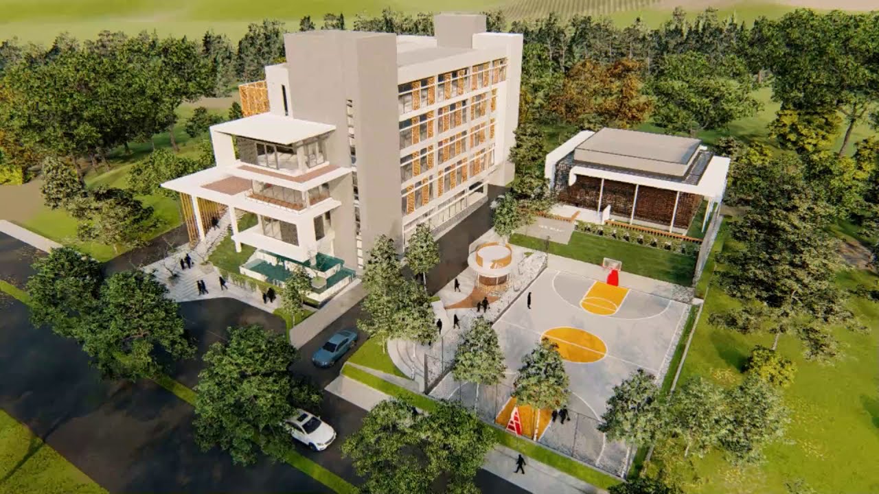 Design Gedung SMAIT Al Haraki