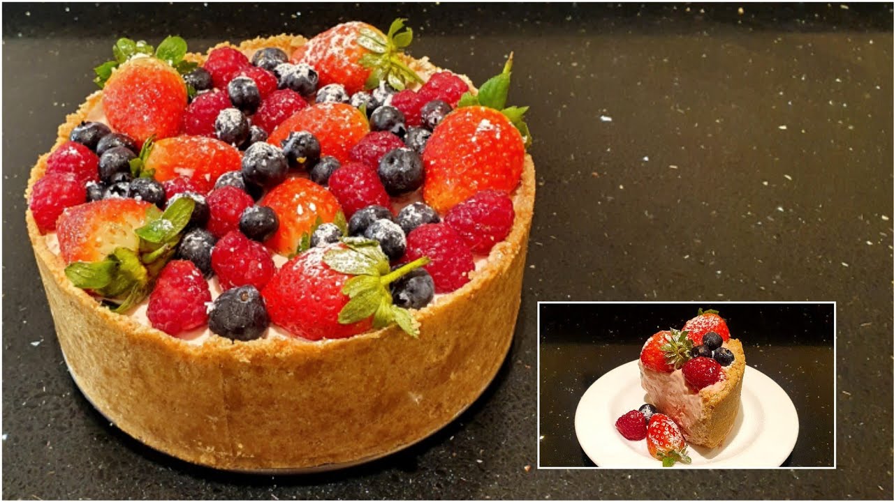 Strawberry Yogurt Cheesecake