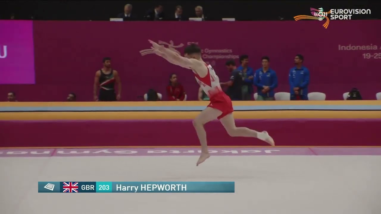 Harry Hepworth. 2025 World Championships. Qualification. FX