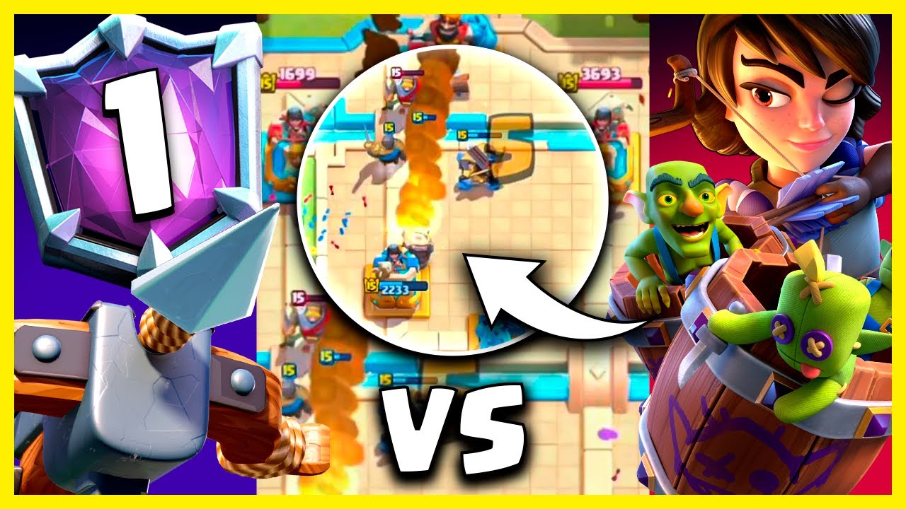 "Eres mi HIJO..." Así fué EL DIOS de la BALLESTA vs el REY del LOGBAIT en Clash Royale