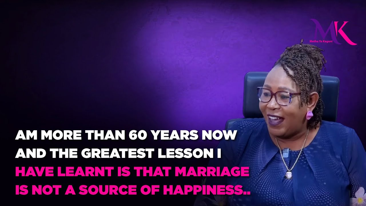Am more than 60 years. The greatest lesson I’ve learnt is that marriage is NOT a source of happiness