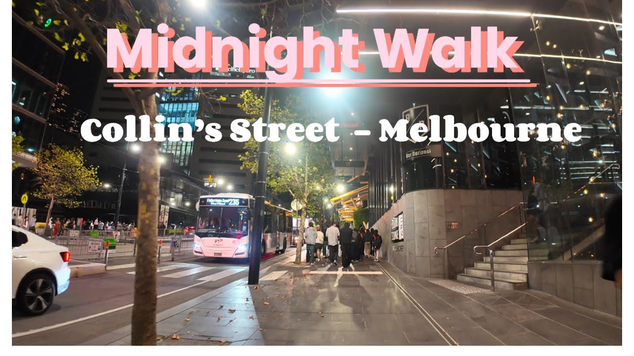 Midnight walk after New Year’s celebration 2024