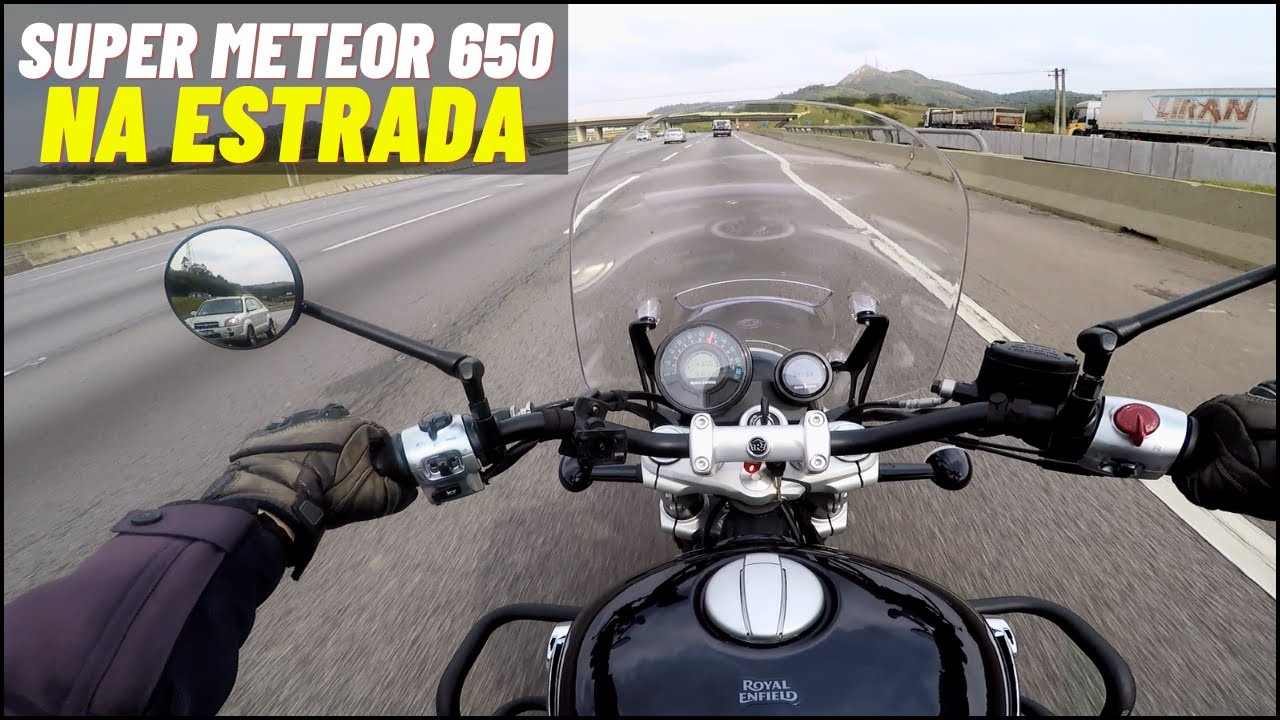 SUPER METEOR 650 | VEREDITO AO PILOTAR NA ESTRADA