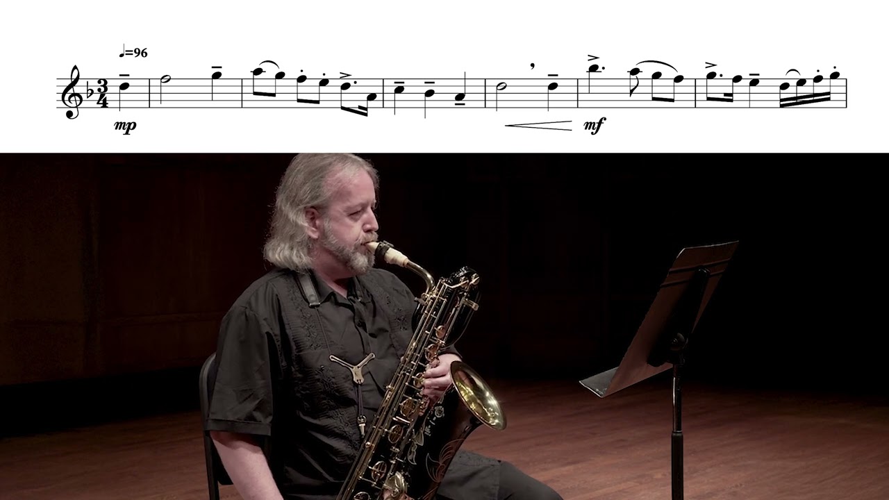 Saxophone (Baritone) | High School | WMEA All-State Audition Recordings